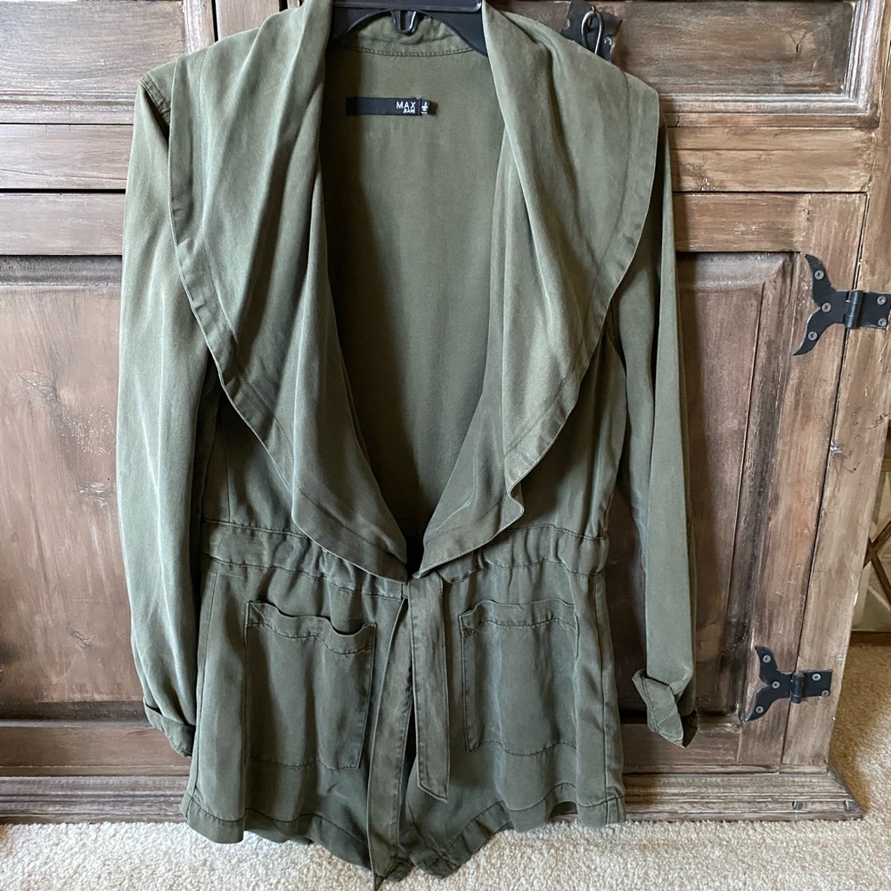 Max Jeans Cinch Waist Jacket